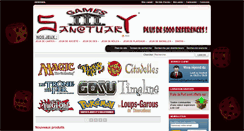 Desktop Screenshot of games-sanctuary.ch